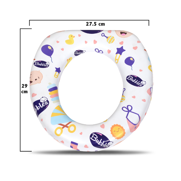Bubbles toilet seat (potty) without hand