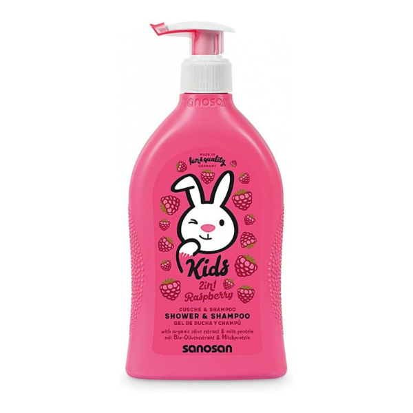 Sanosan Shower & Shampoo Raspberry 400 ml