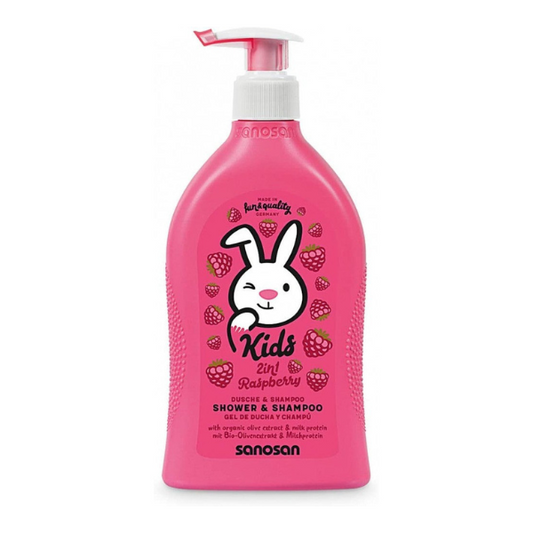 Sanosan Shower & Shampoo Raspberry 400 ml