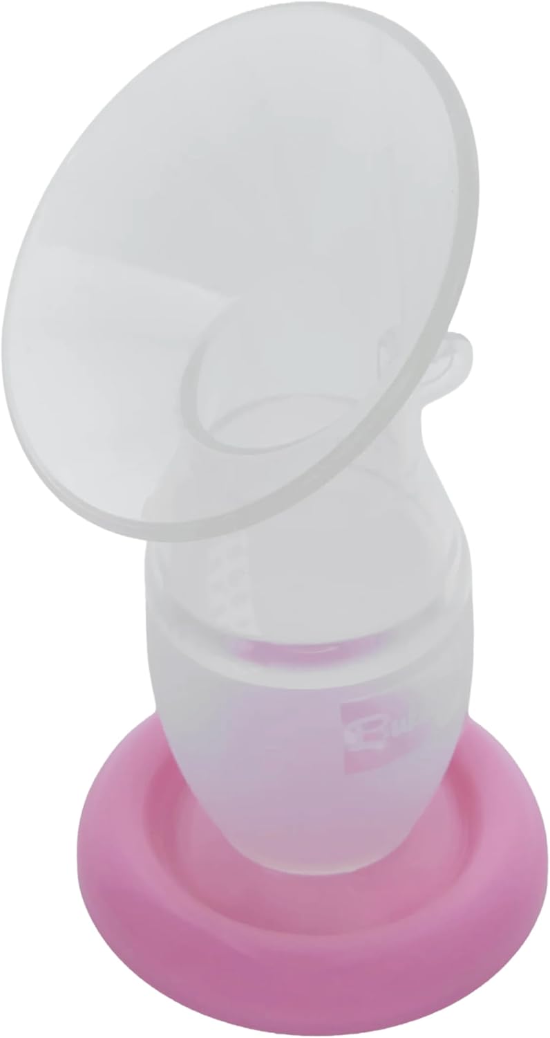 Bubbles Silicone Manual Breast Pump with Suction Base