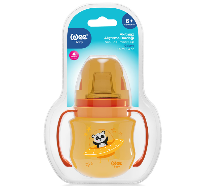 Wee Baby Galaxy Spill-Proof Training Cup 125ml +6 Months