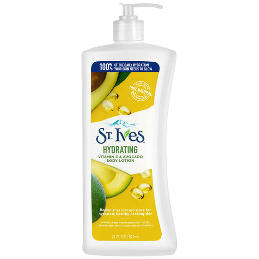 Lotion St.Ives  Hydration Vitamin E & Avocado 612 ml
