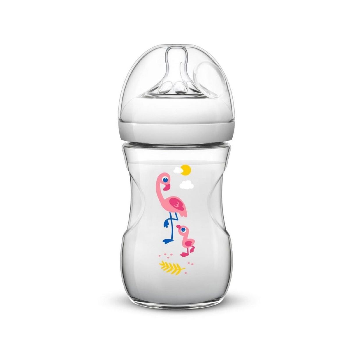 Philips Avent Natural Feeding Bottle Flamingo, 260ml
