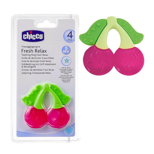 Chicco Fresh Relax Cherry Teether 4m+