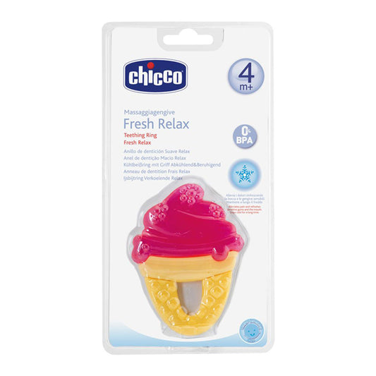 Chicco Fresh Relax Teether Ice Cream Pink
