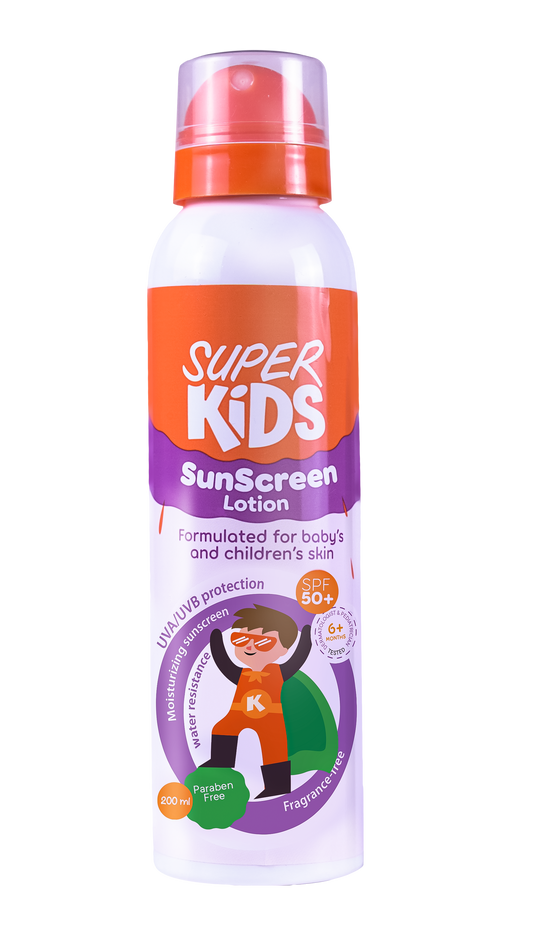 Super Kids Sunscreen Lotion SPF50+ 200ml