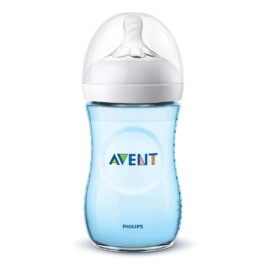 Philips Avent Natural Baby Bottle Blue, 260 ml