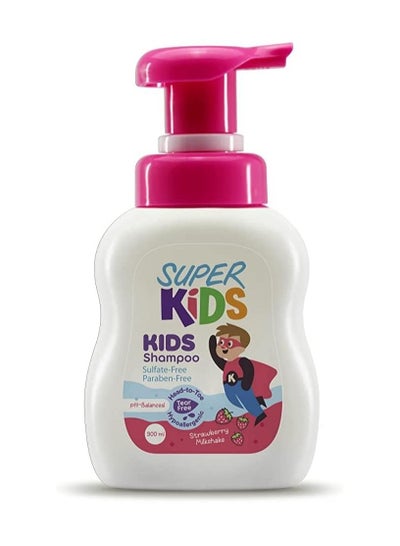 Superkids Kids Shampoo strawberry Milkshake Fragrance 300ml