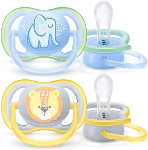 Avent Ultra Air Pacifier 2 Pieces Animals Design