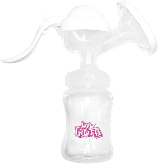 La Frutta Wide Neck Manual Breast Milk Pump + 2 Breast Pads Free