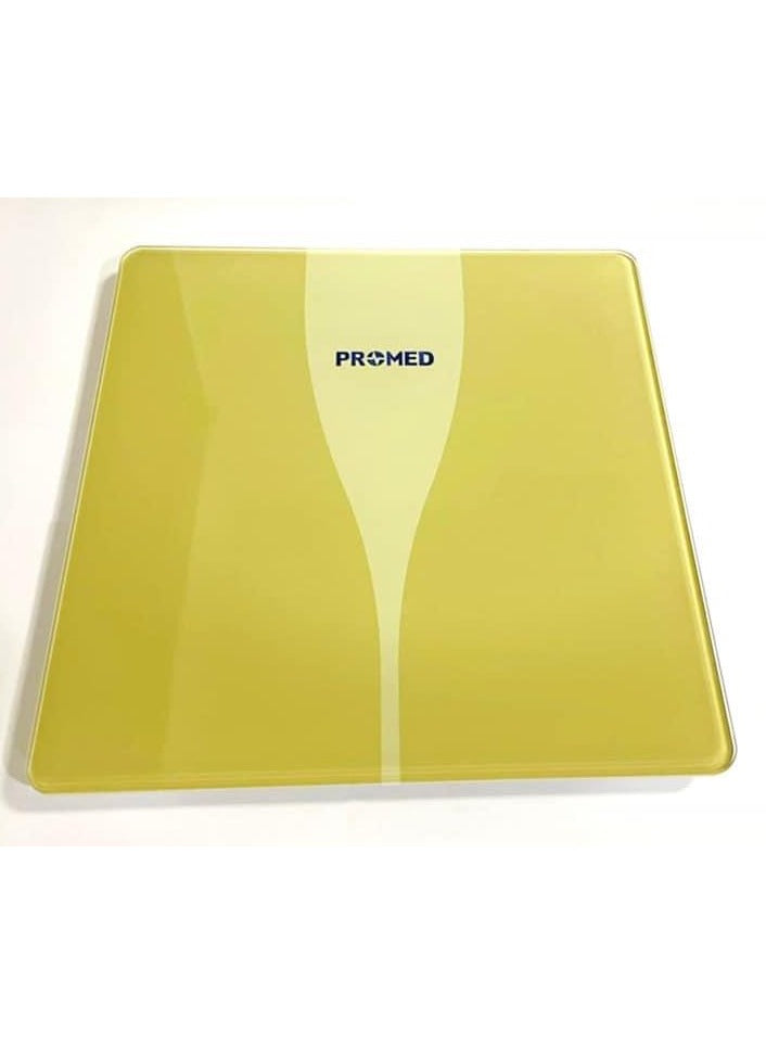Promed Electronic personal scale - 180 kg (Yellow)