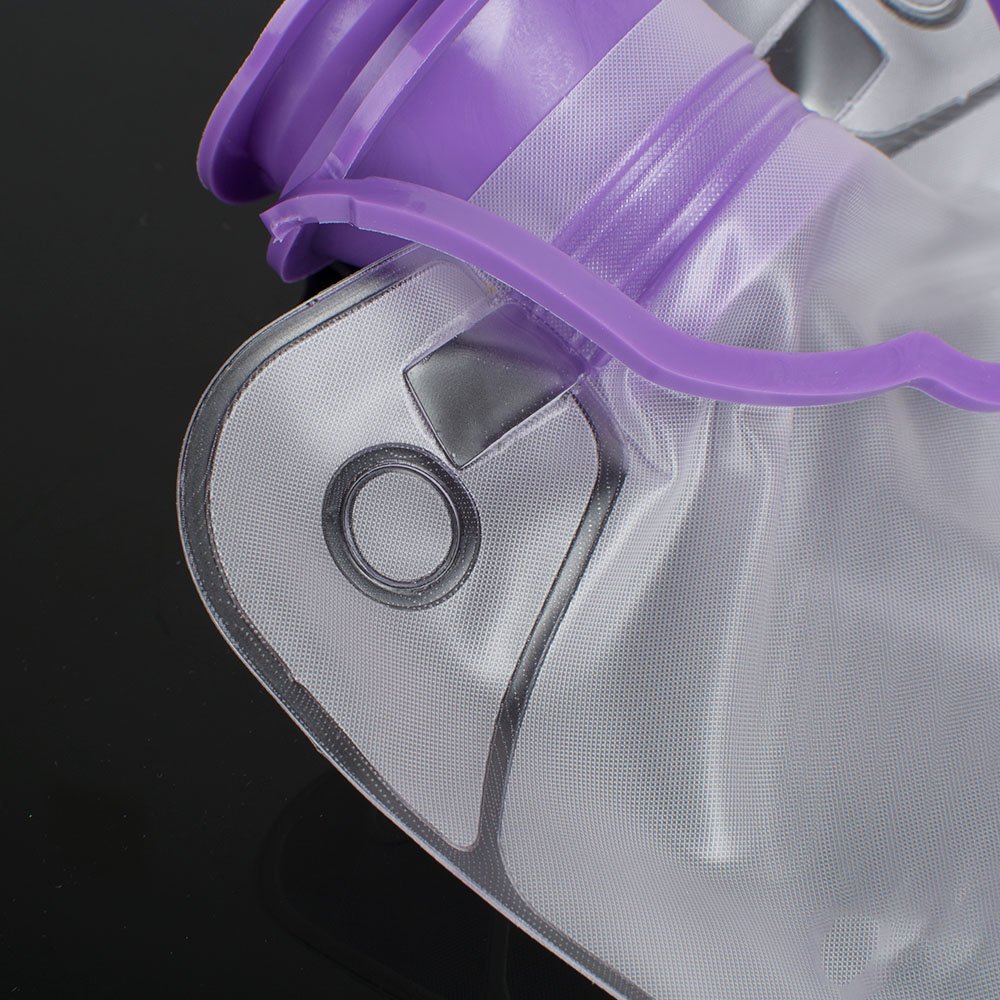 1200mL Enteral Gravity Feeding Bag Set – Disposable Nutrition Delivery Bag with Large Bore, Purple Cap & Tube – Non-Sterile, DEHP-Free, Single Use – Enteral Use Only