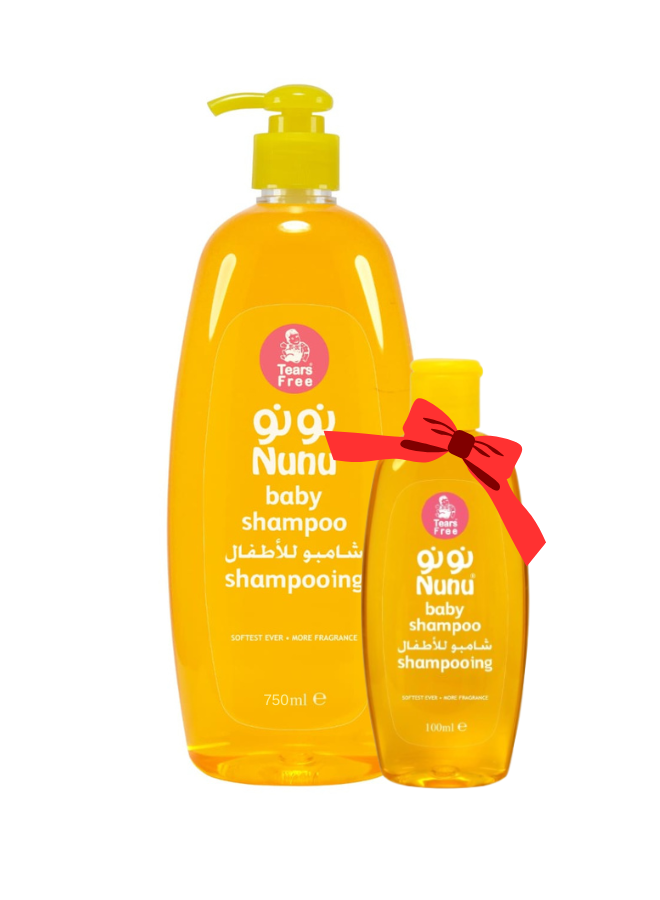 Nunu Shampoo 750ml + Shampoo 100ml Free