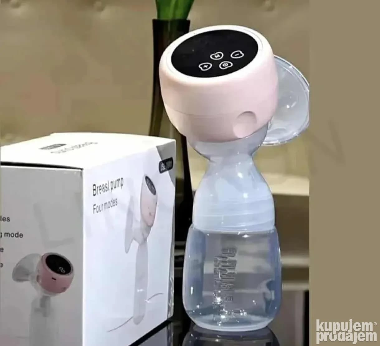 Rechargeable Electric Breast Pump – Portable, Quiet, and Comfortable Milk Expression for Nursing Moms | Anti-Backflow, Adjustable Suction, BPA-Free