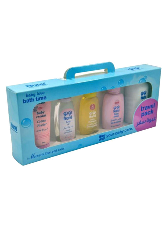Nunu Gift Set Baby Care Products, 100ml - Set of 6