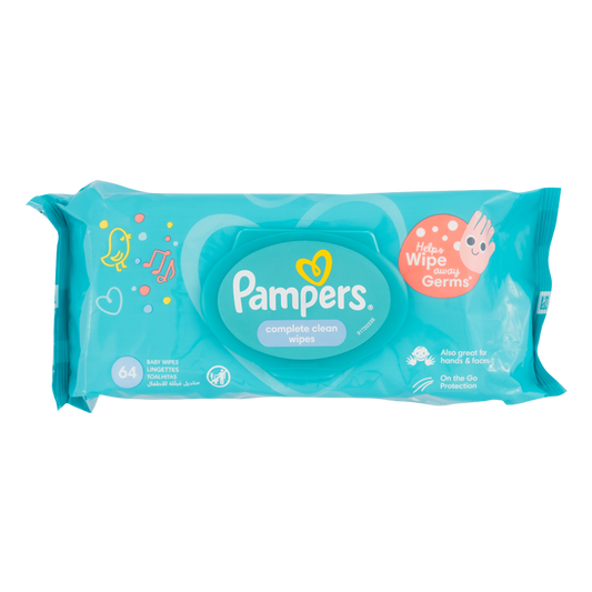 Pampers Baby Wipes 64 Pcs