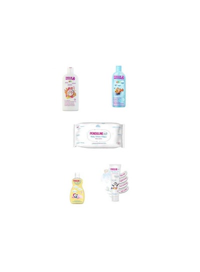 Baby Package (Lotion + Shampoo + Oil + Shower Gel + Wipes + Diaper Rash Cream)