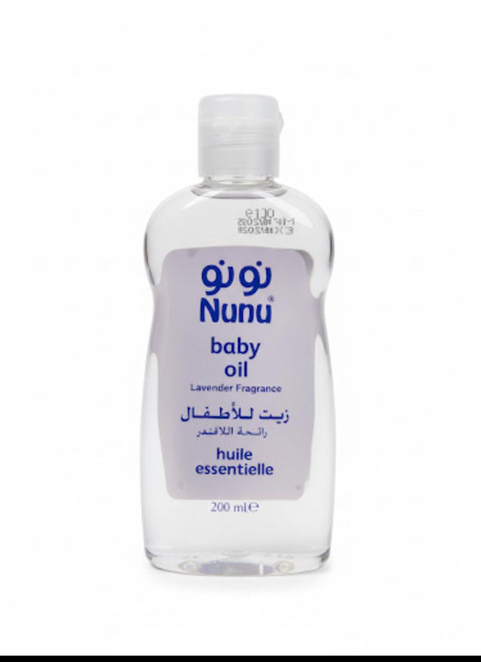 Nunu Baby Oil Lavender 200ml