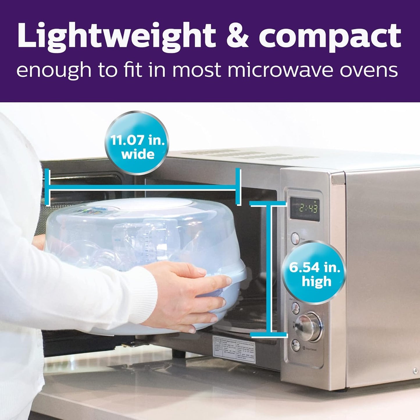 Avent Microwave Steam Bottles Sterilizer