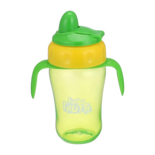 La Frutta Sippy cup pink with Hand 270ml green
