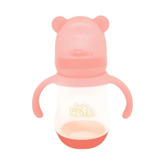 La Frutta sippy training cup silicon nipple 180ml pink