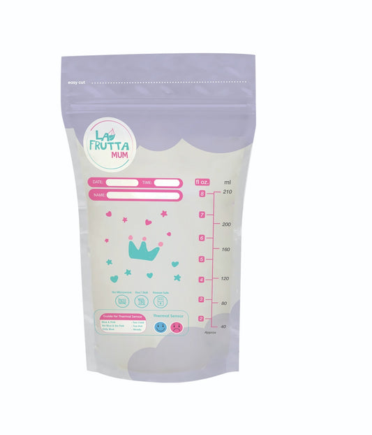 La Frutta Milk Storage Bags 210ml 25Pcs