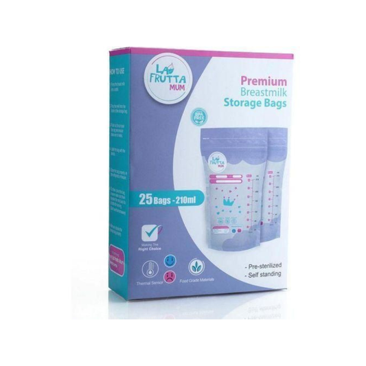 La Frutta Milk Storage Bags 210ml 25Pcs