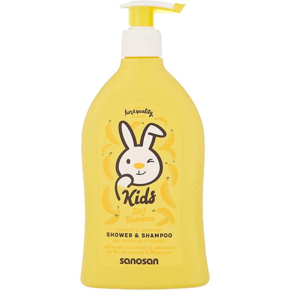 Sanosan Shower & Shampoo Banana 400 ml