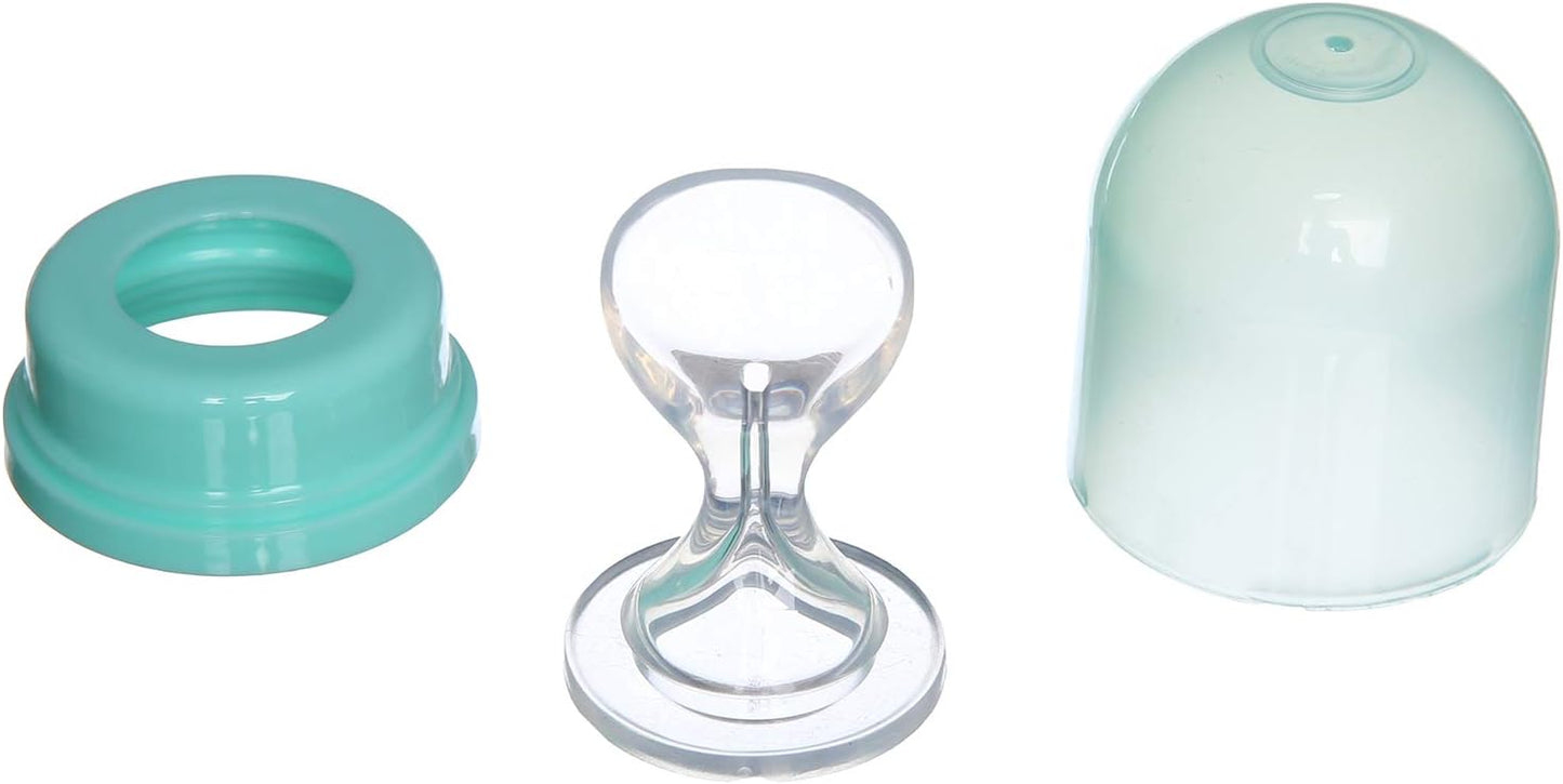 La Frutta Baby Feeding Bottle With Spoon +4m 270ml Green