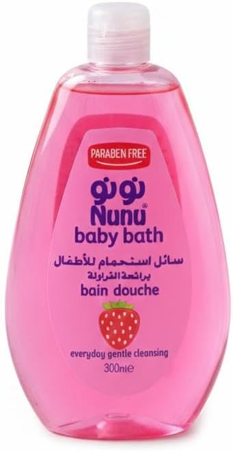 Nunu Baby Bath Strawberry 300ml