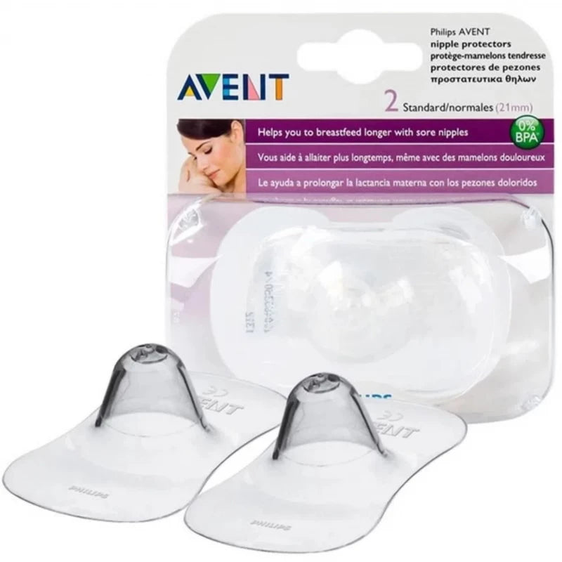 Philips Avent Nipples Protectors Medium size - 2Pack Transparent