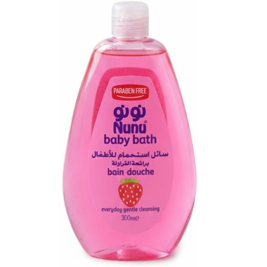 Nunu Baby Bath Strawberry 300ml
