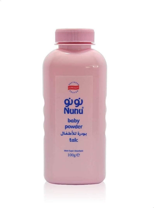 Nunu Baby Powder 100 gm girls Pink