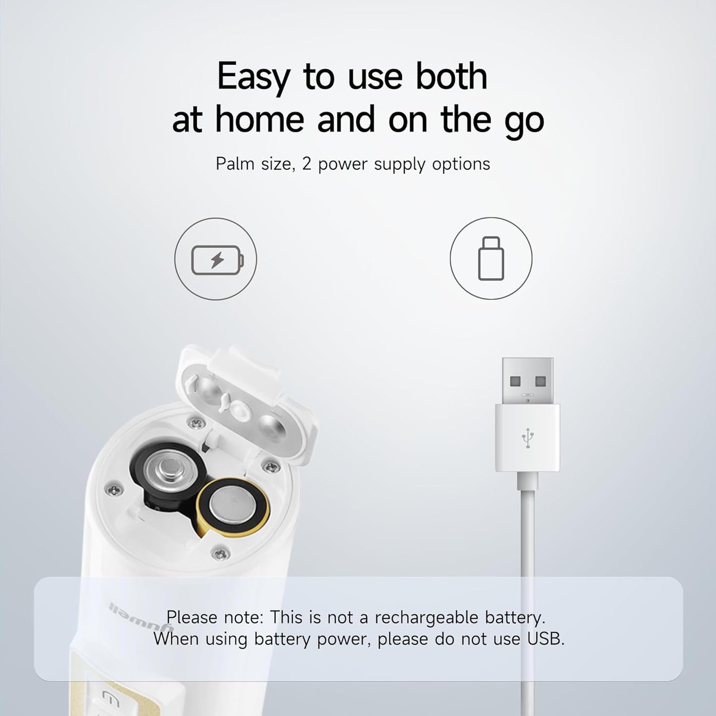 جهاز نيبولايزر محمول وجلسات بخار يوويل (Yuwell M105T) للأطفال والكبار