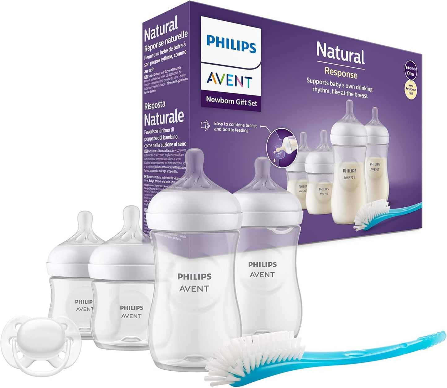 Philips Avent Natural Response Newborn Gift Set - 6 Pack