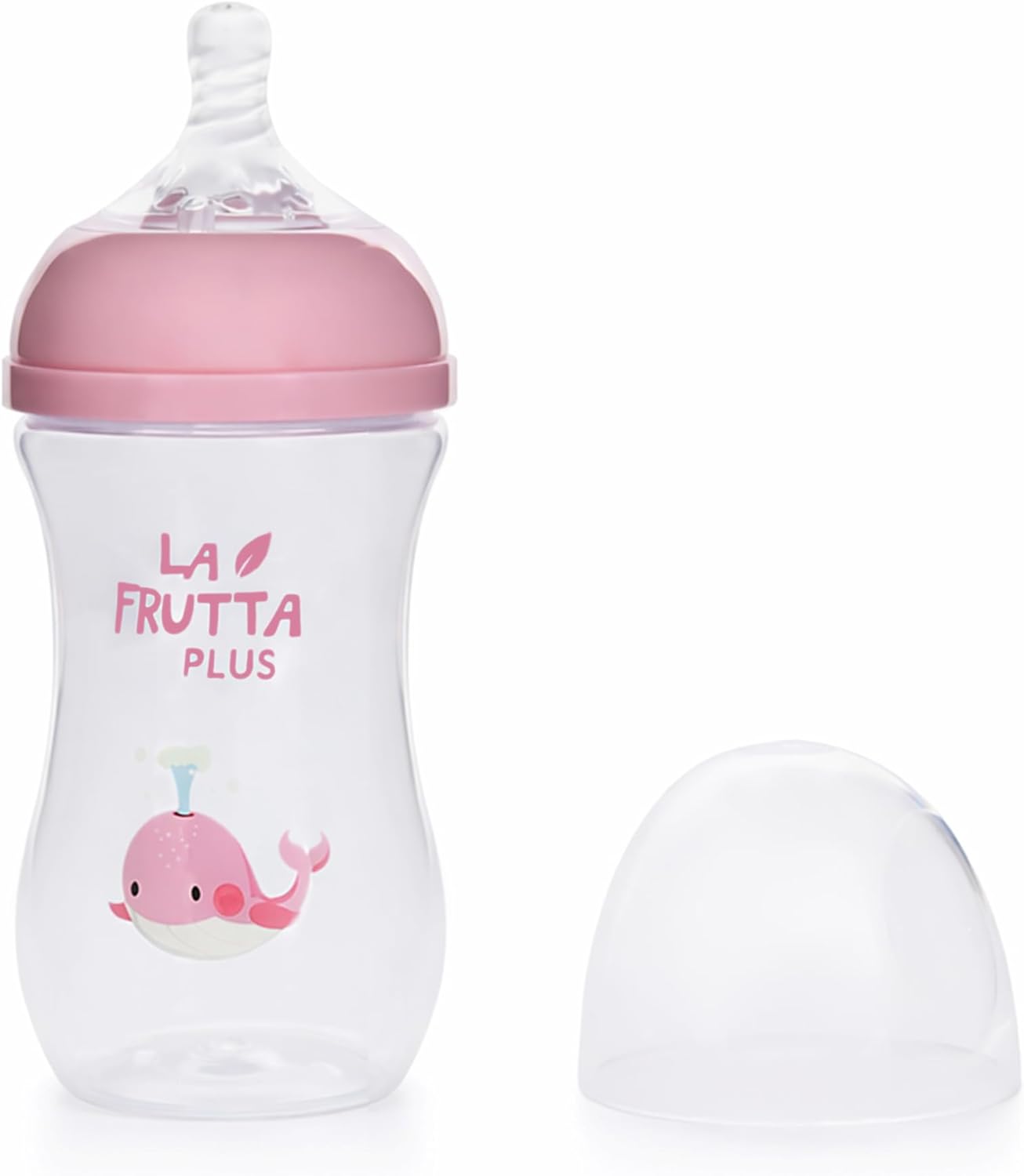 La Frutta Natural Flow Baby Bottle Anti-Colic, 0+ Months Rose, 270ml