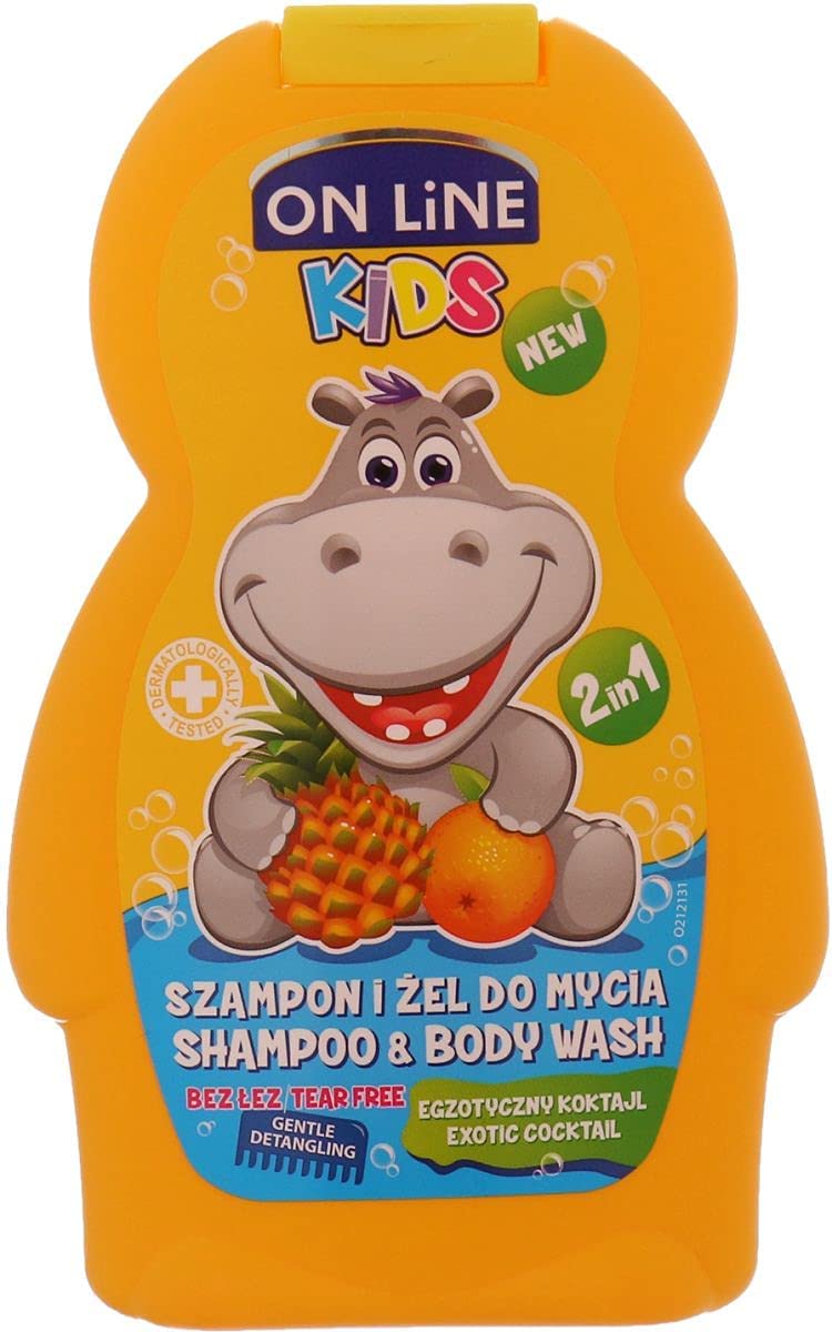 Online Hair And Body Wash For Kids - 250 Ml