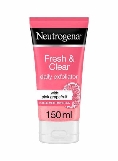 Neutrogena Face Scrub, Visibly Clear, Pink Grapefruit, 150ml