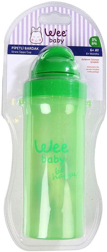 weebaby Cup with pipette green 300ml