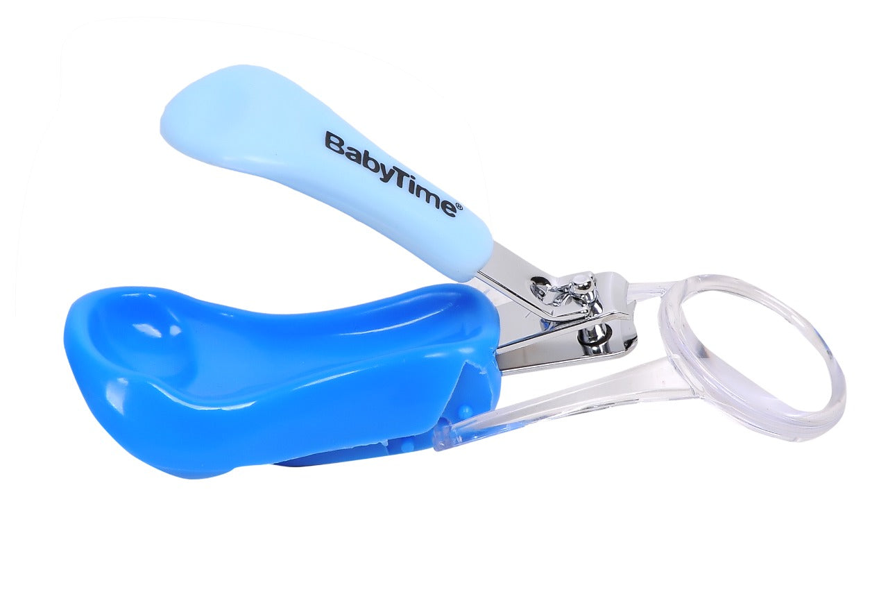 BabyTime Nail Clipper With Magnifier blue