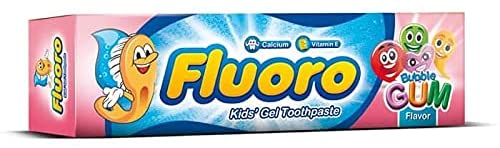 Flouro Gel Toothpaste Gum Flavor For Kids  50g
