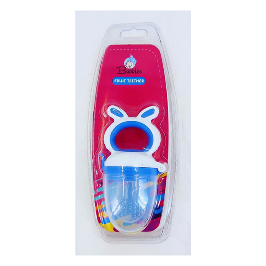 Bubbles Fruit Teether Blue