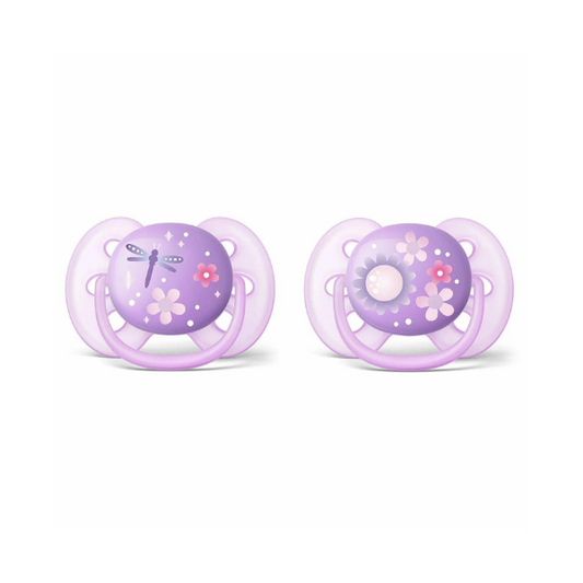 Philips Avent Ultra Soft Pacifier 6-18m Purple