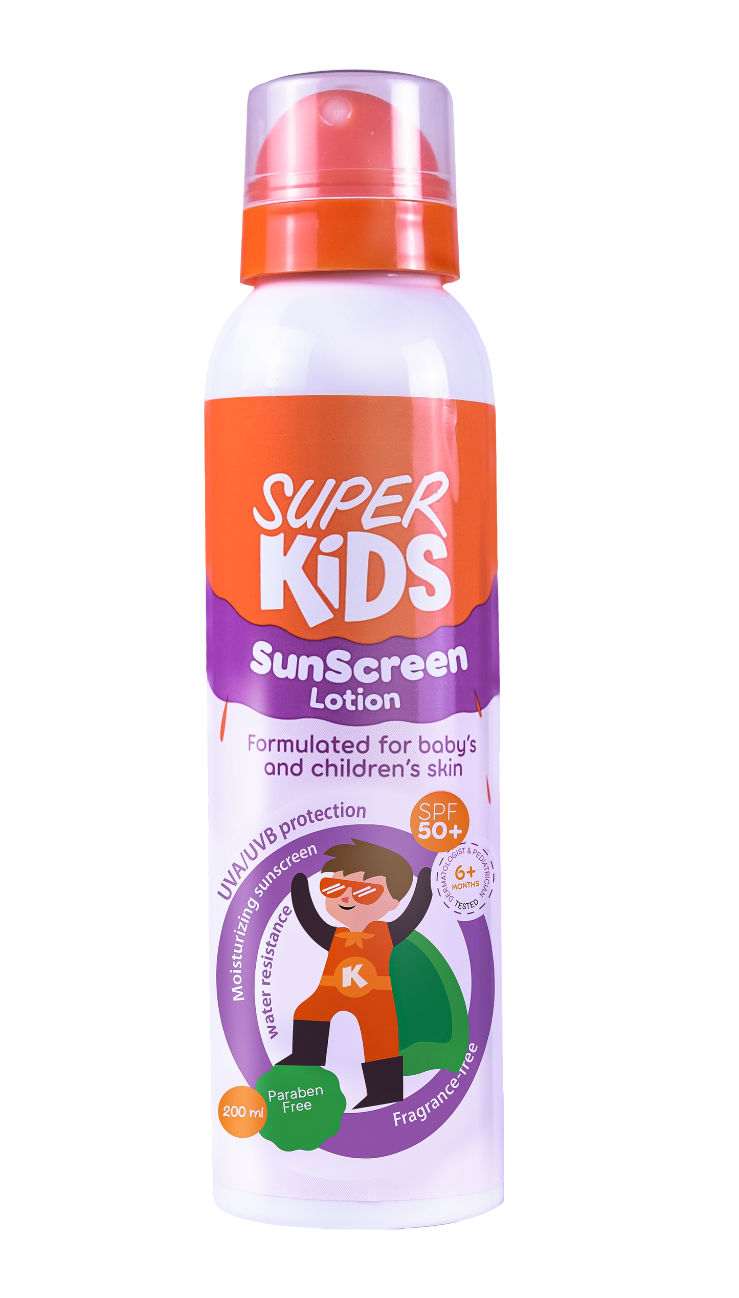 Super Kids Sunscreen Lotion SPF50+ 200ml