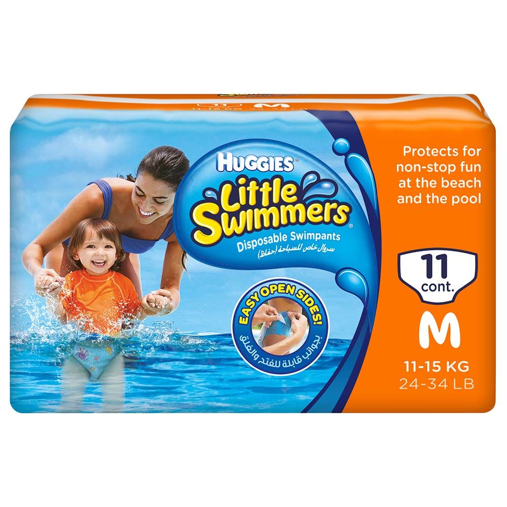 Huggies Little Swimmers Disposable Swimpants - Medium - 11 Pcs