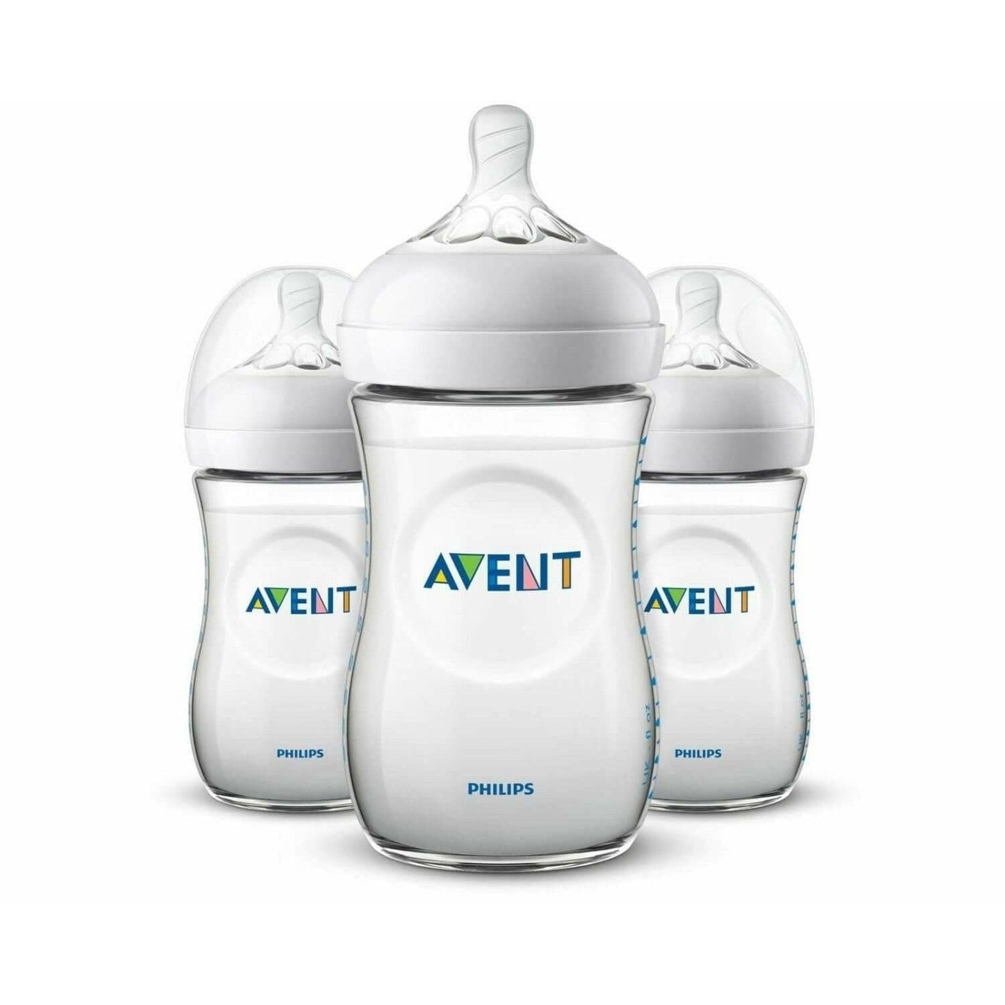 Philips Avent Natural Baby Bottle, 260 ml - Set of 3
