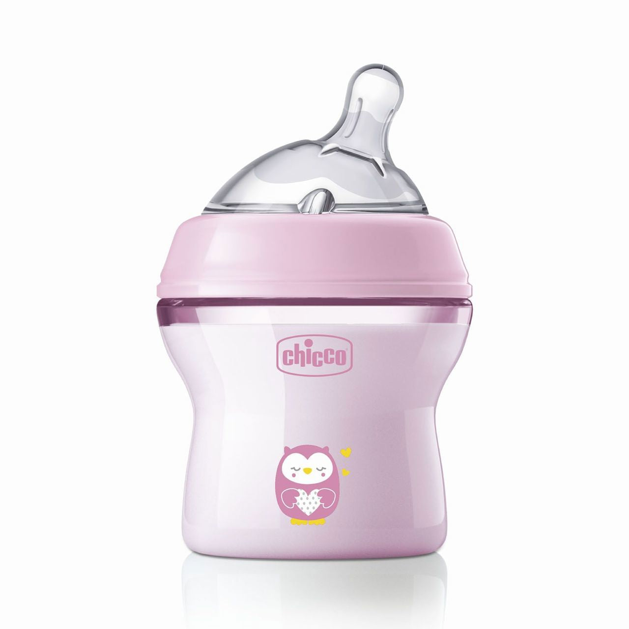 Chicco Feeding Bottle NaturalFeeling +0M 150ml Pink