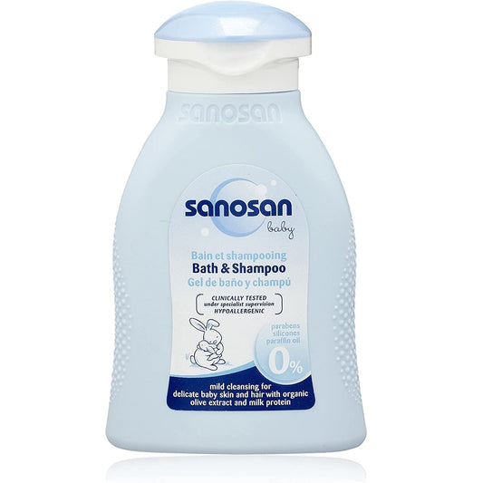 Sanosan Baby Bath & Shampoo 100ml