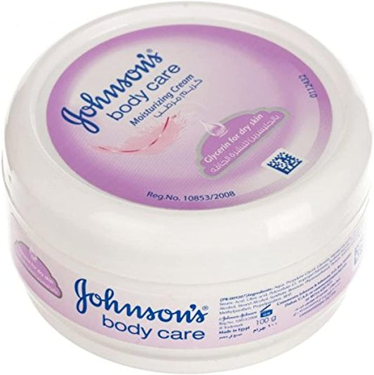 Johnson's Body Care, Moisturizing Cream, Dry Skin, 100g