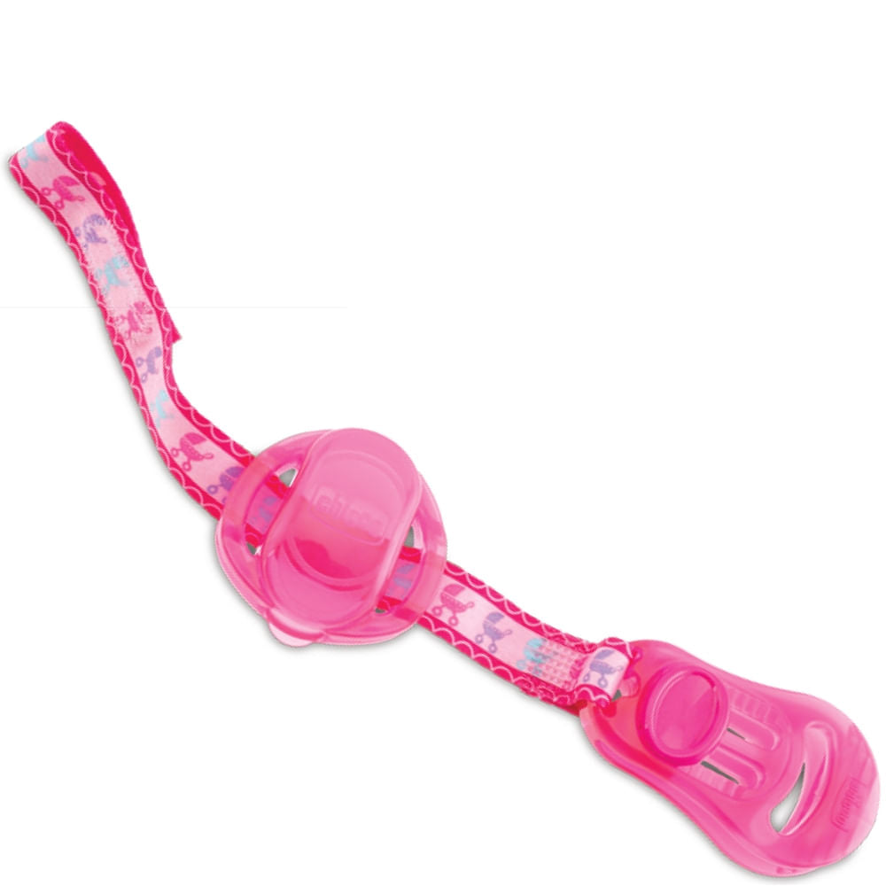 Chicco Baby Pacifier Clip Pink